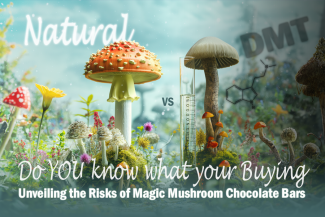 Do you know what you're buying? Magic Mushroom Chocolate Bars